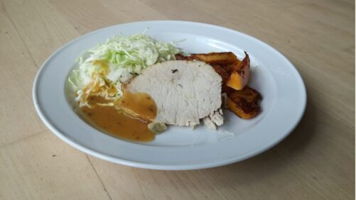 Langtidsstegt flæskesteg