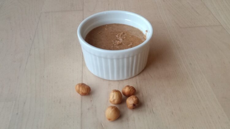 Smør af hasselnødder