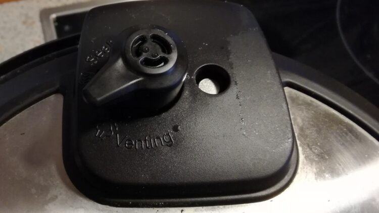 Instant Pot ventil nede