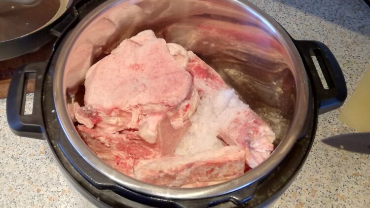 Okseben i Instant Pot