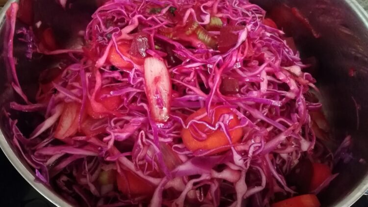Rosa coleslaw