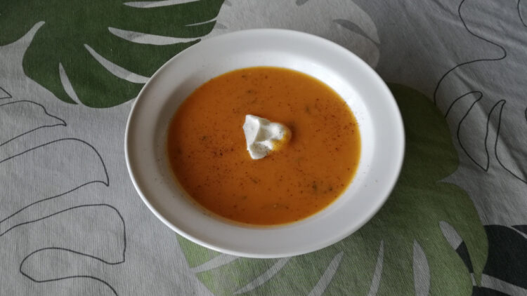Butternut squash suppe med kokosmælk